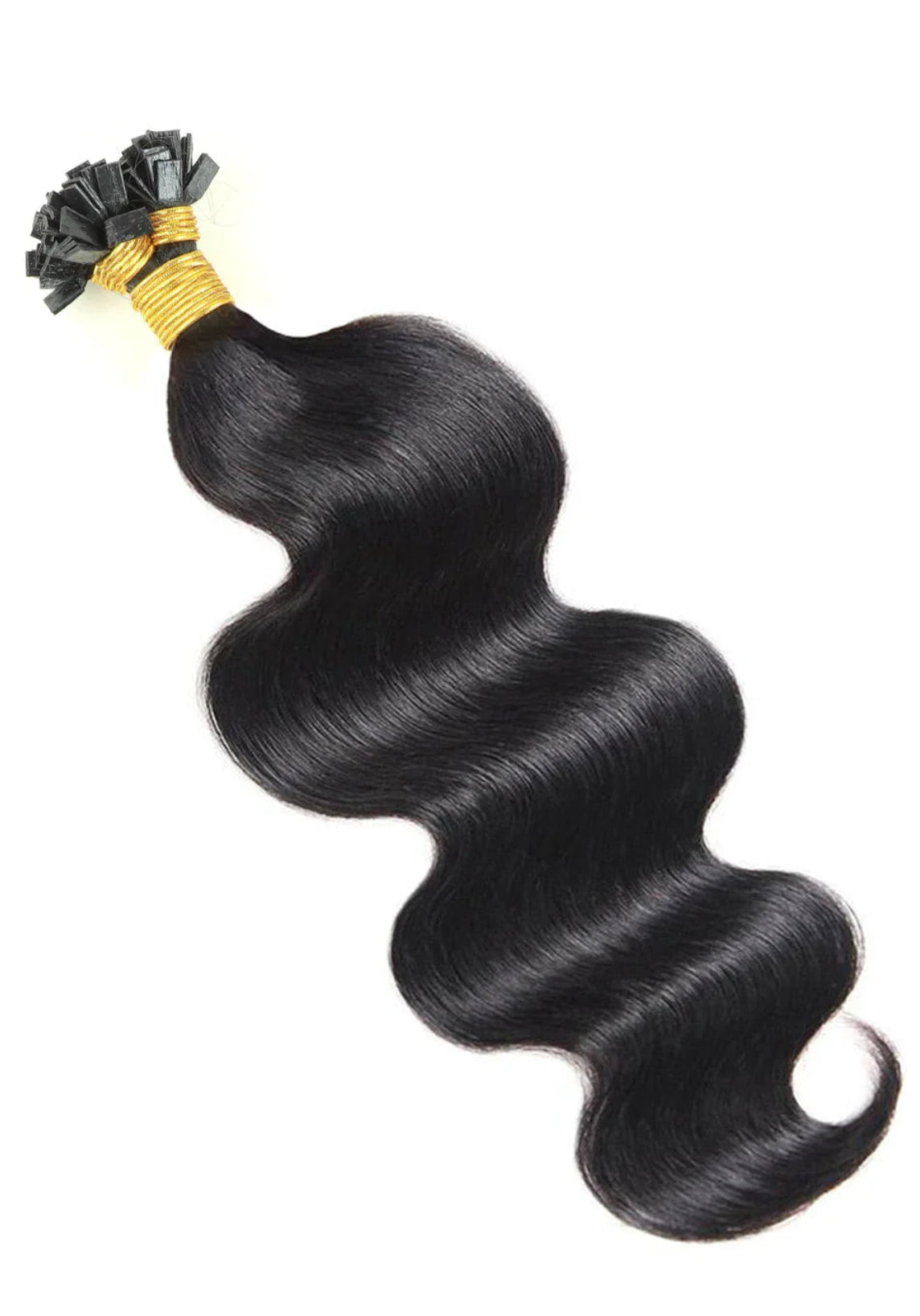 Keratin (k-tip) hair extensions