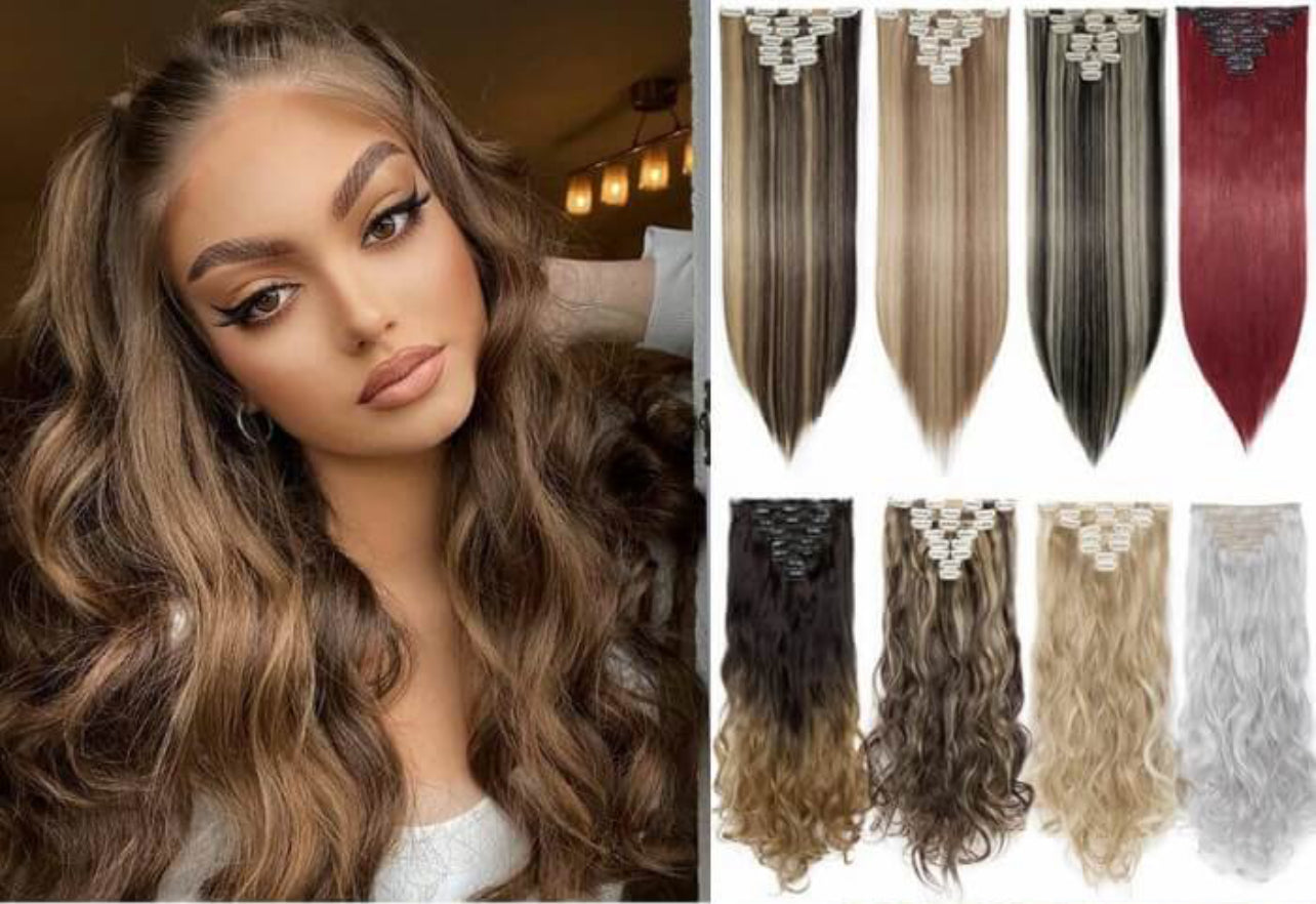 Clip-in extensions – Sage88beauty