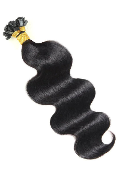 Keratin (k-tip) hair extensions
